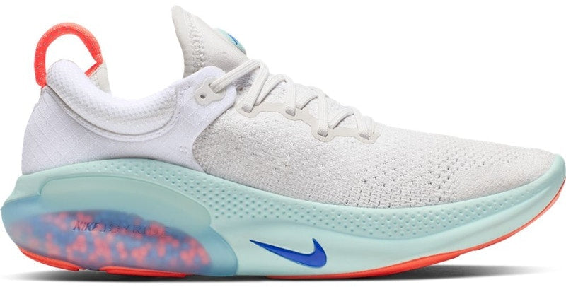 Nike Joyride Run Flyknit White Bright Mango Racer Blue (Women's)