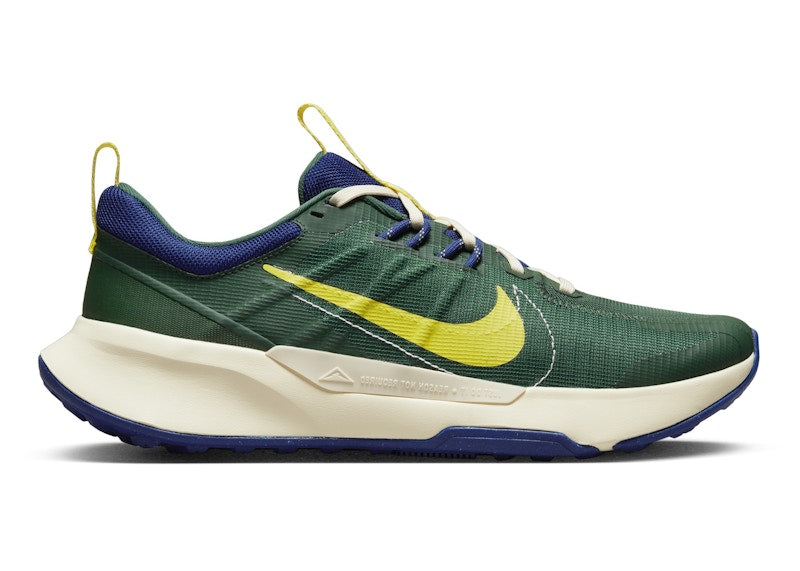 Nike Juniper Trail 2 Gorge Green Deep Royal Blue Coconut Milk Yellow Strike