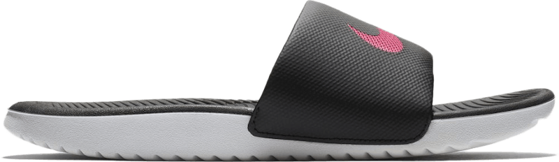 Nike Kawa Slide Black Vivid Pink (Women's)