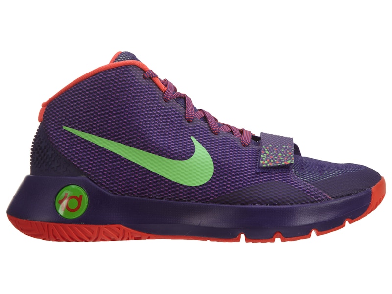 Nike KD Trey 5 III Court Purple Green Strike Bright Crimson
