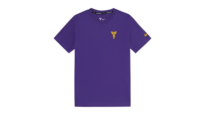 Nike Kobe Basketball S/S Loose Fit T-shirt Purple/Yellow
