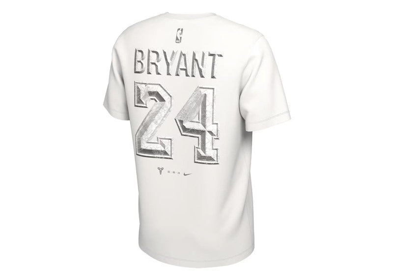 Nike Kobe Bryant Los Angeles Lakers Memorial Statue Unveil T-shirt White