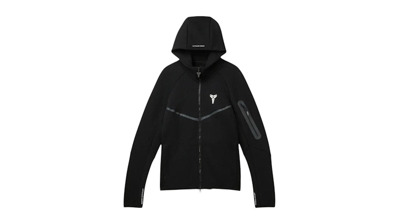 Nike Kobe Bryant Tech Fleece Windrunner Full Zip Jacket (Asia Sizing) Black/White