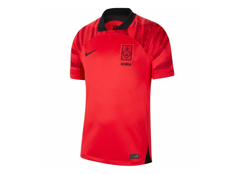 Nike Korea 2022/23 Stadium Home Dri-FIT Soccer Jersey Global Red/Pepper Red/Black