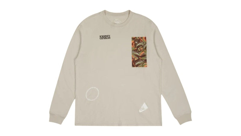Nike Kyrie Journey Reward Long Sleeve Loose Fit T-shirt Light Bone