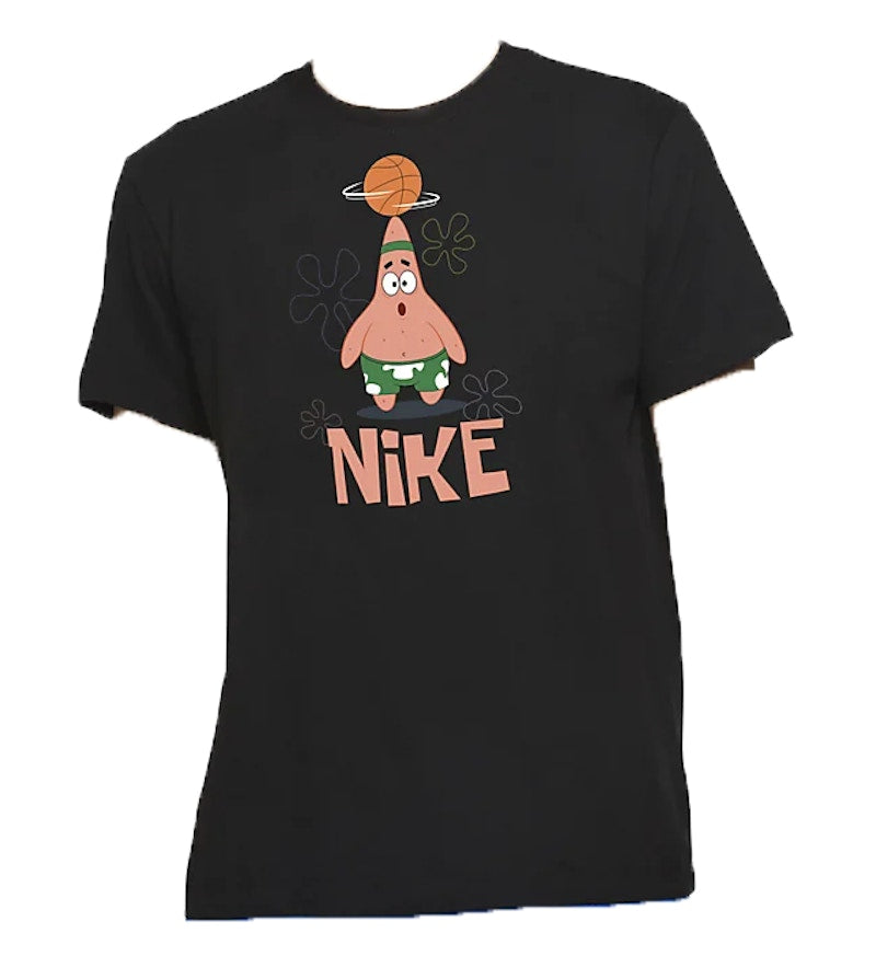 Nike Kyrie x Spongebob Dri-Fit Patrick Star Tee (Kids Sizing) Black