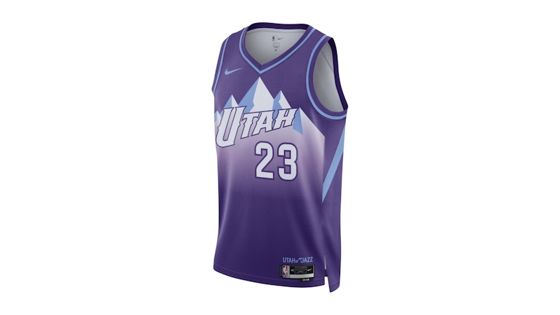 Nike Lauri Markkanen Utah Jazz 24/25 Jersey Purple