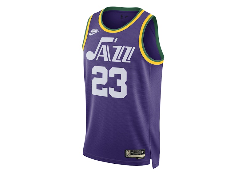 Nike Lauri Markkanen Utah Jazz Dri-Fit Jersey Court Purple