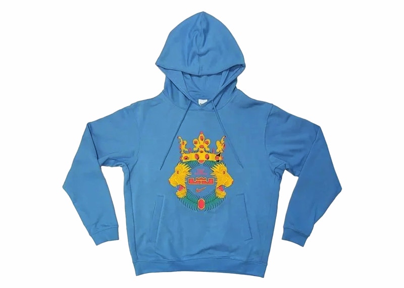 Nike LeBron James Pullover Hoodie Blue