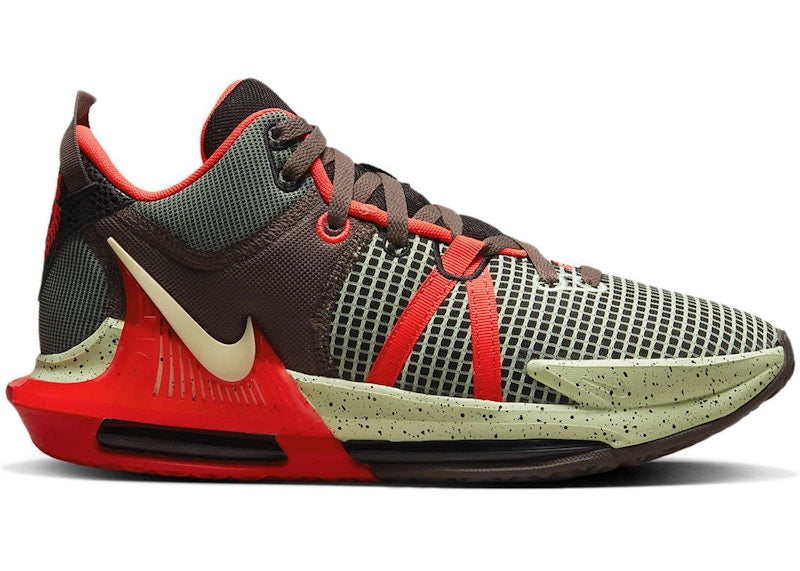 Nike LeBron Witness 8 Bright Crimson Alligator