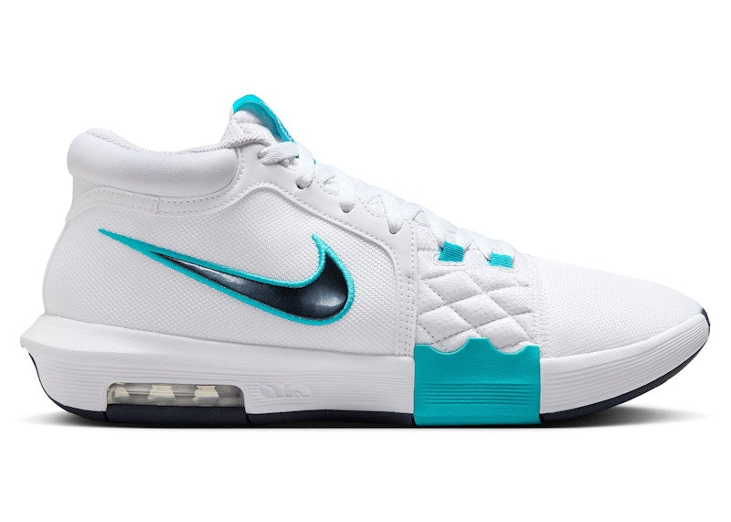 Nike LeBron Witness 8 White Dusty Cactus Obsidian