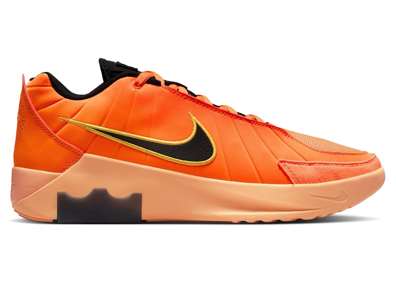Nike LeBron Witness 9 EP Total Orange Black (Solid Outsole)