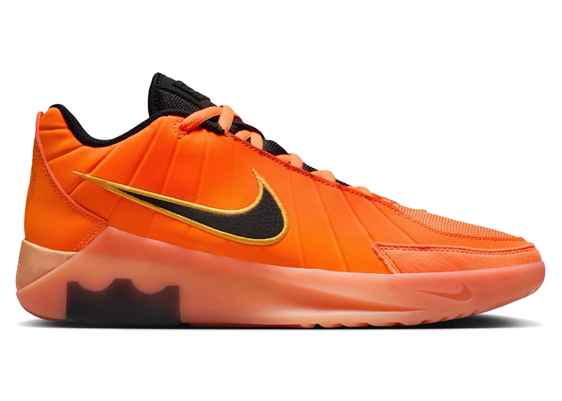 Nike LeBron Witness 9 Total Orange Black (Translucent Outsole)