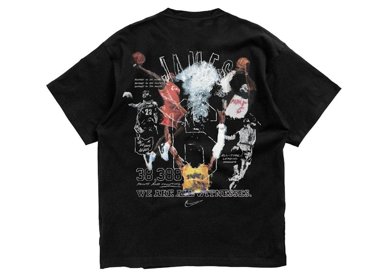 Nike Lebron James Scoring Record T-shirt Black