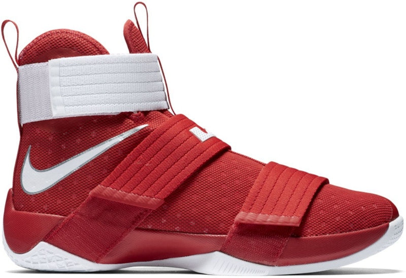 Nike LeBron Zoom Soldier 10 Team Bank University Red