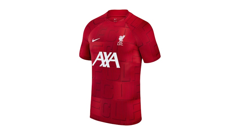 Nike Liverpool 2023/24 Academy Pro Pre-Match Top Red