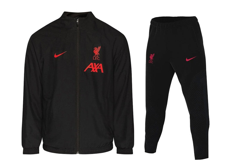 Nike Liverpool FC Strike Away Dri-Fit Tracksuit Black