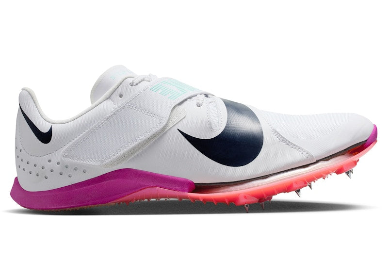 Nike Long Jump Elite White Bright Crimson Obsidian