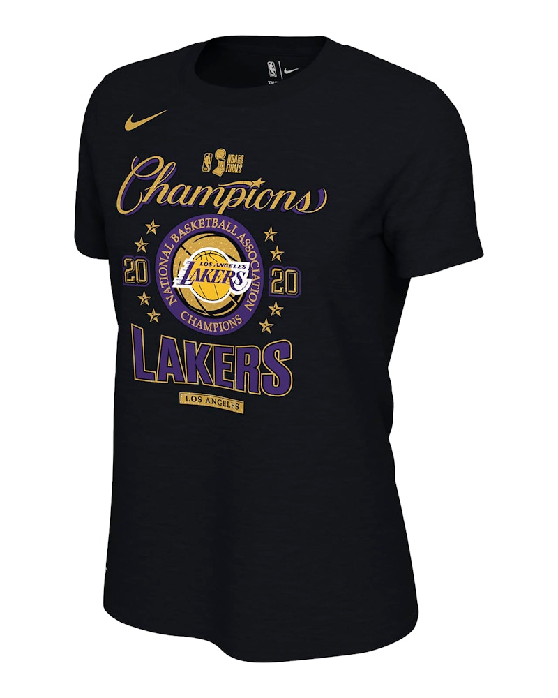 Nike Los Angeles Lakers Champions Women's Locker Room T-shirt Black