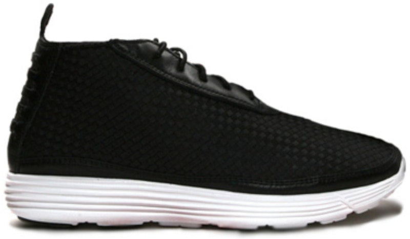 Nike Lunar Chukka Woven Black White