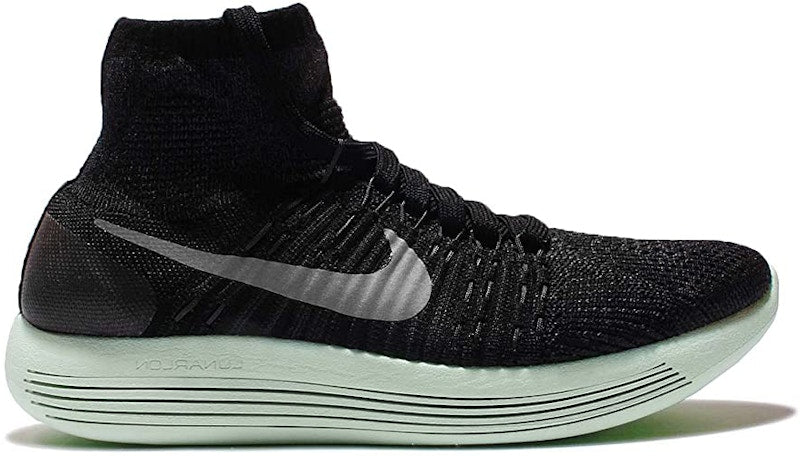 Nike Lunarepic Flyknit LB Black Metallic Silver (Women's)