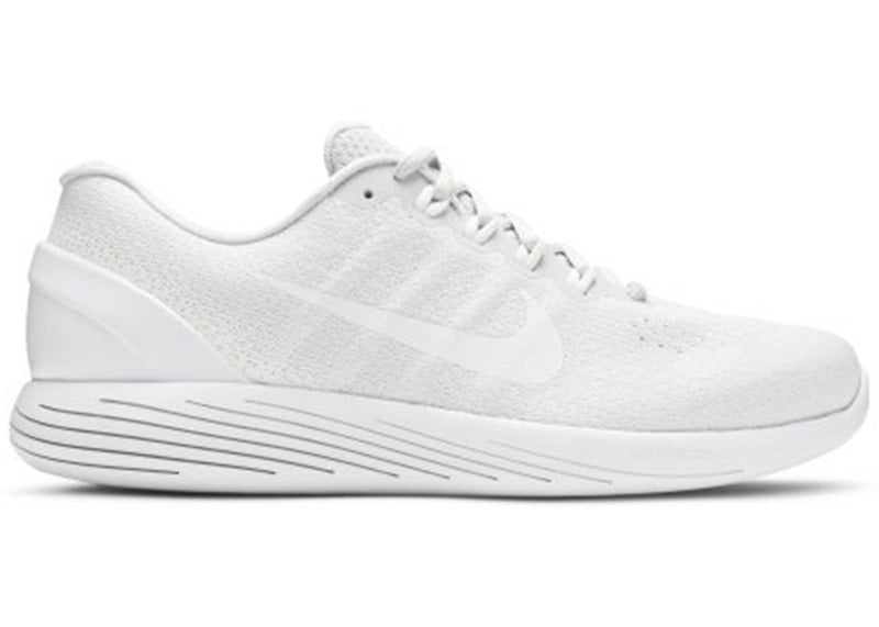 Nike Lunarglide 9 Pure Platinum/White-White