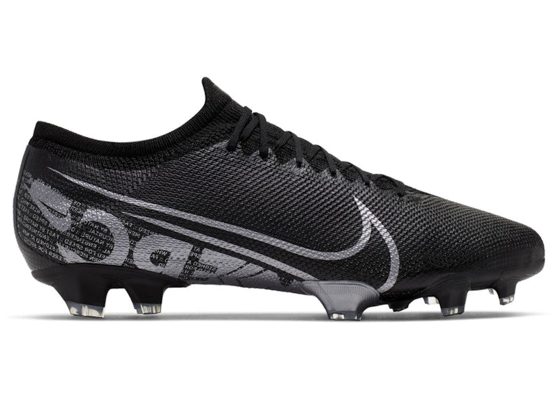 Nike Mercurial Vapor 13 Pro FG Black Matte Silver