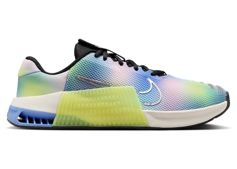 Nike Metcon 9 SE Black Light Lemon Twist Royal Pulse Metallic Silver (Women's)