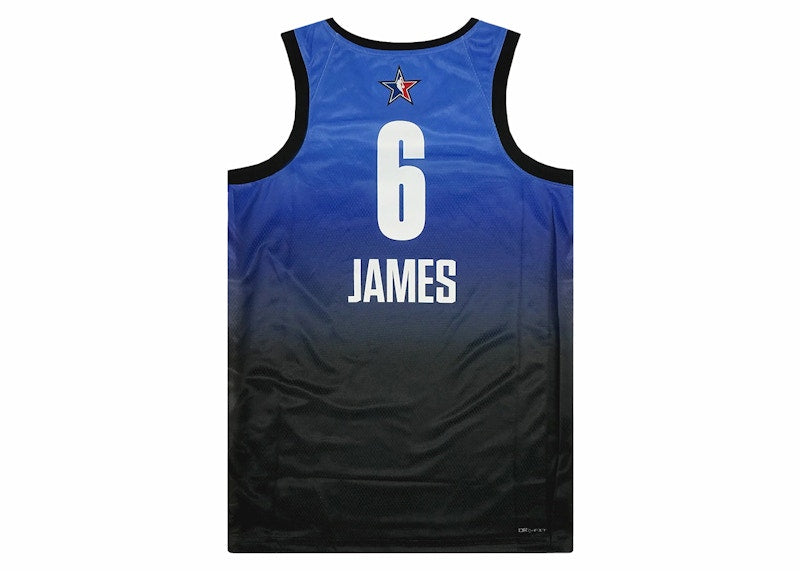 Nike NBA All-Star Lebron James 2023 Dri-FIT Jersey Cloud Blue/Black