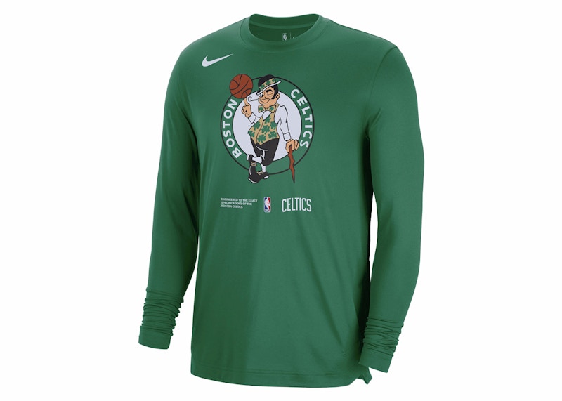 Nike NBA Boston Celtics Courtside Loose Fit L/S T-shirt Green