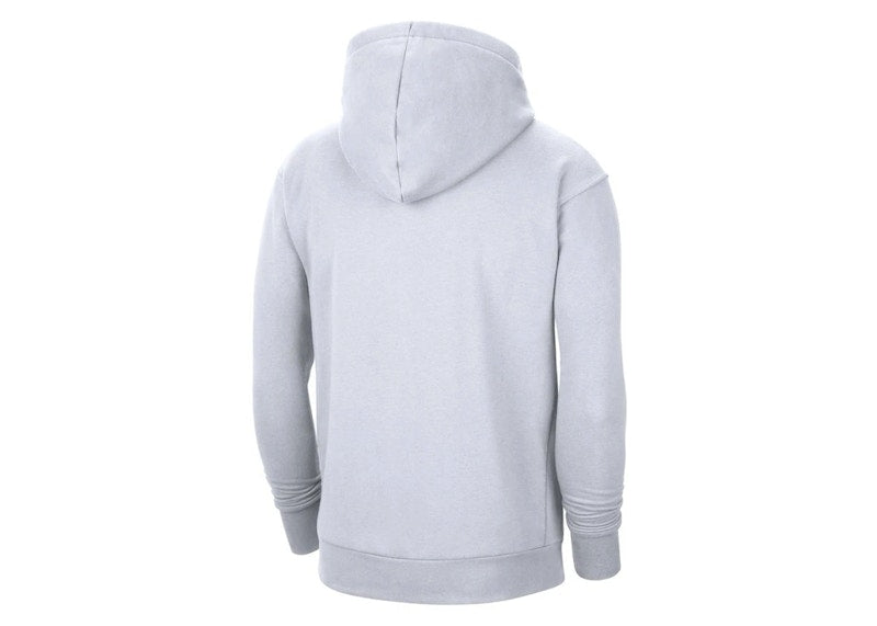 Nike NBA Brooklyn Nets City Edition Fleece Pullover Hoodie Grey
