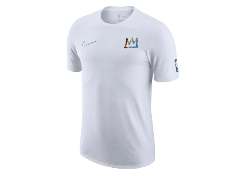 Nike NBA Brooklyn Nets Courtside City Edition Loose Fit T-shirt White