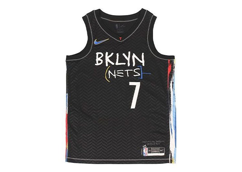 Nike NBA Brooklyn Nets Durant City Edition Jersey Black