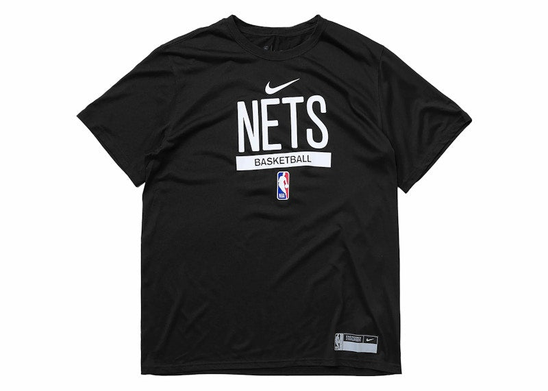 Nike NBA Brooklyn Nets Practice Dri-Fit T-shirt Black/White