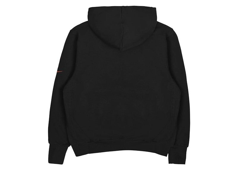 Nike NBA Chicago Bulls Courtside Fleece Loose Fit Hoodie Black