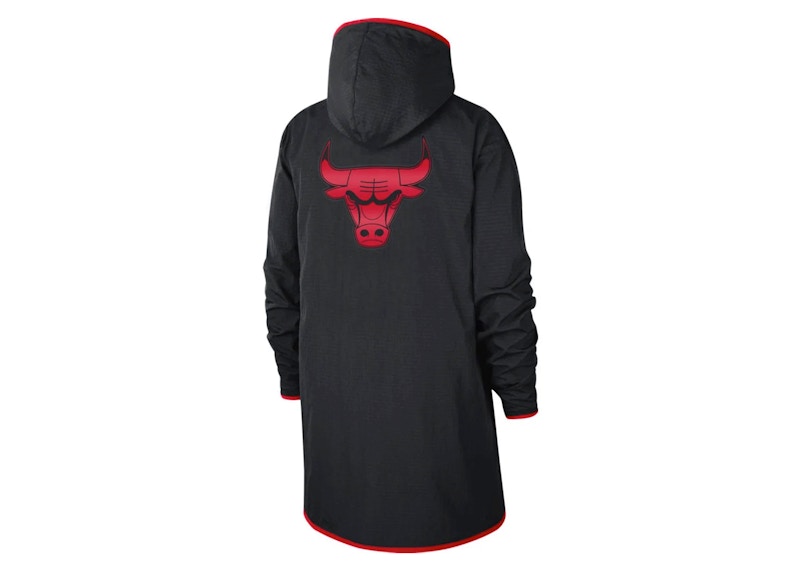 Nike NBA Chicago Bulls Courtside Jacket Black/Red