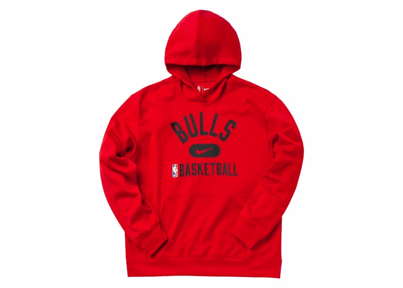 Nike NBA Chicago Bulls Spotligh Dri-Fit Loose Fit Hoodie Red/Black
