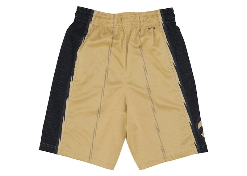 Nike NBA City Edition Toronto Raptors 2023/24 Dri-Fit Swingman Shorts Club Gold/Black