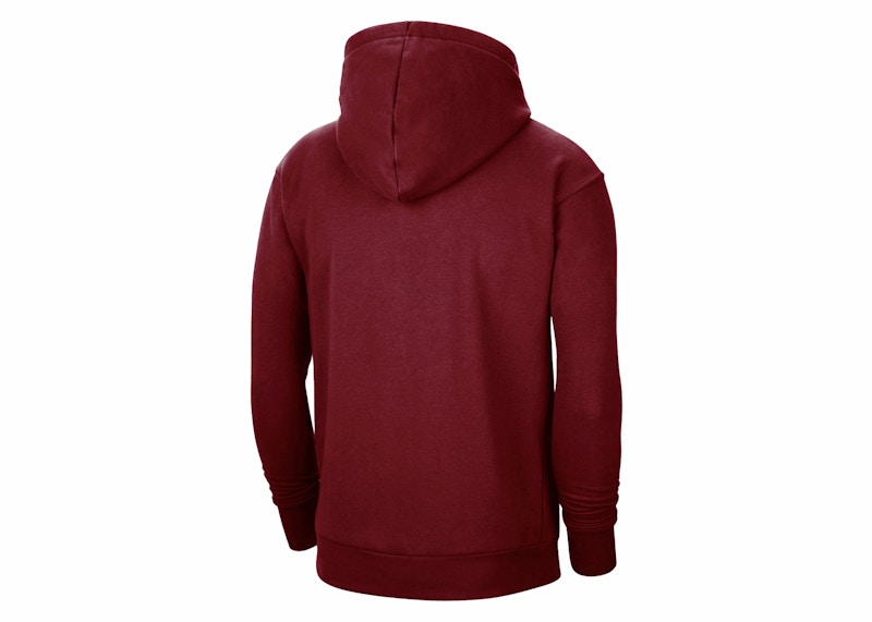 Nike NBA Cleveland Cavaliers Fleece Loose Fit Hoodie Red