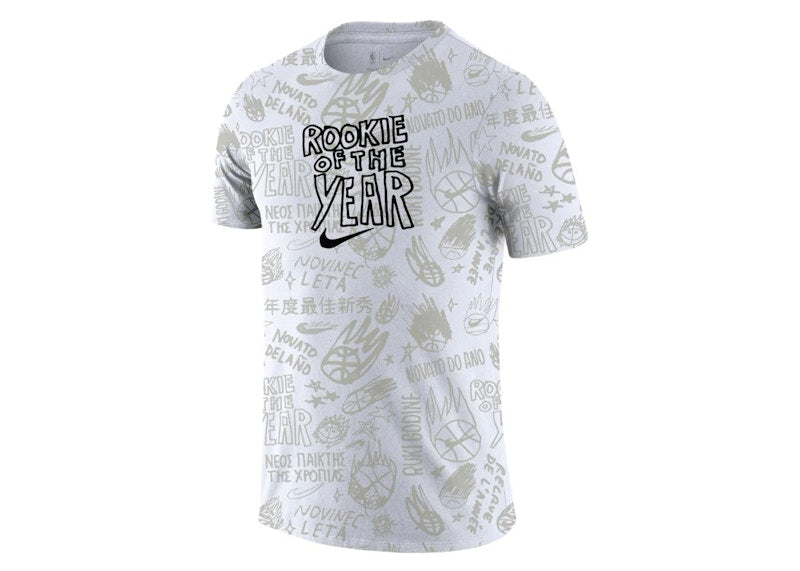 Nike NBA Courtside Rookie Of The Year T-shirt White