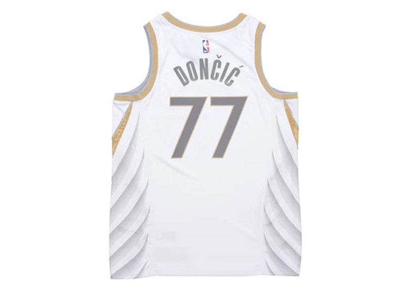 Nike NBA Dallas Mavericks City Edition Swingman Jersey White
