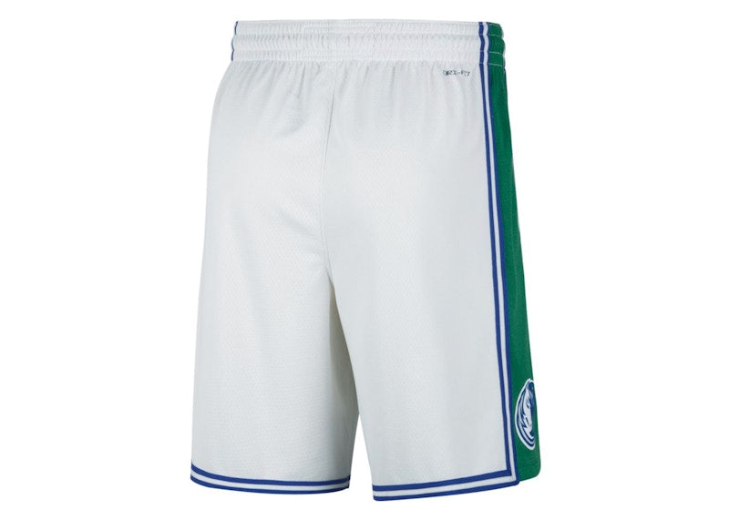 Nike NBA Dallas Mavericks Swingman City Edition Shorts White