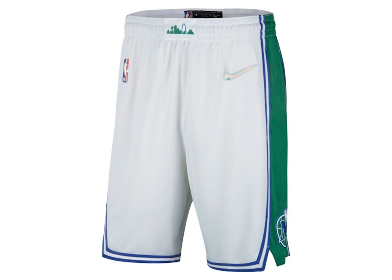 Nike NBA Dallas Mavericks Swingman City Edition Shorts White
