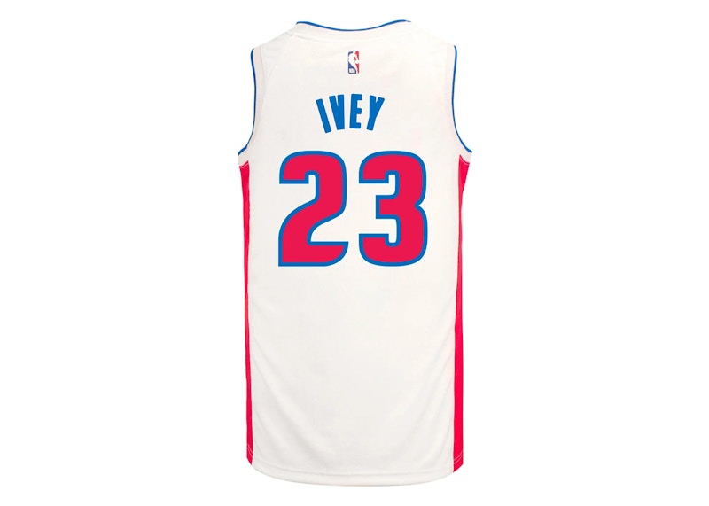 Nike NBA Detroit Pistons Jaden Ivey Association Swingman 2024/25 Jersey White