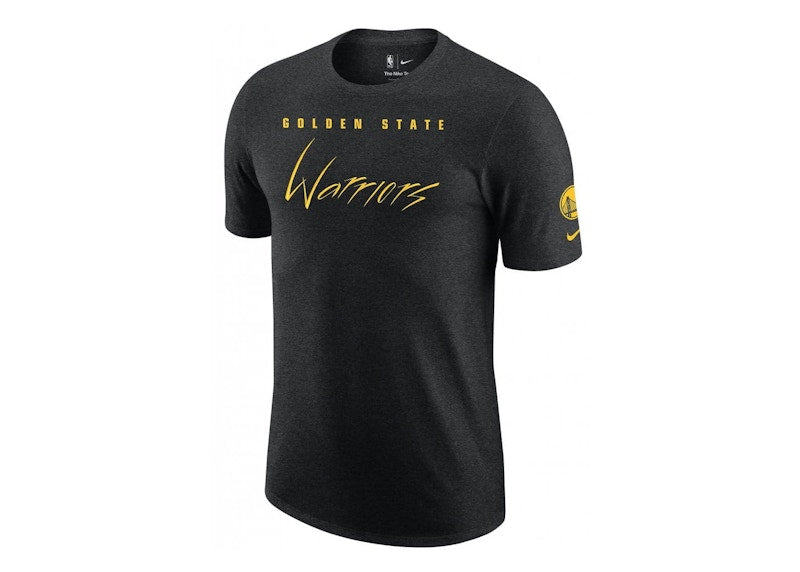Nike NBA Golden State Warriors City Edition Loose Fit T-shirt Black