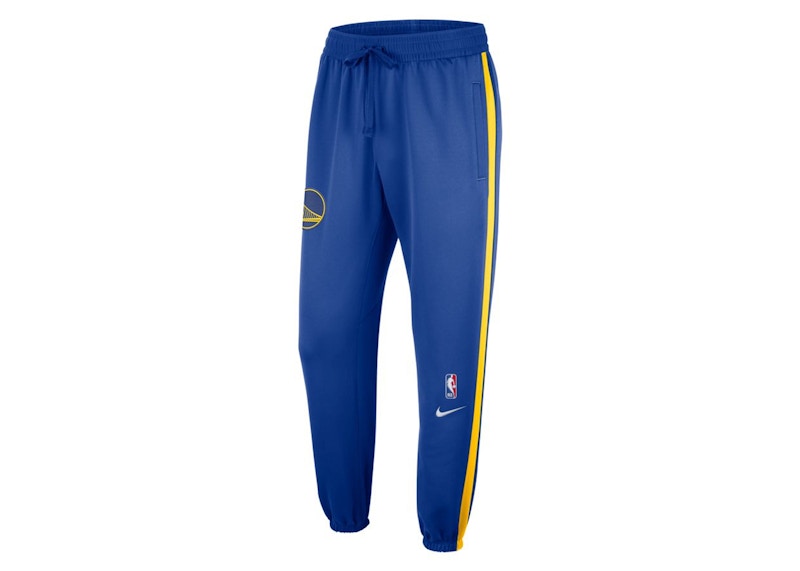 Nike NBA Golden State Warriors Showtime Dri-Fit Pants Blue