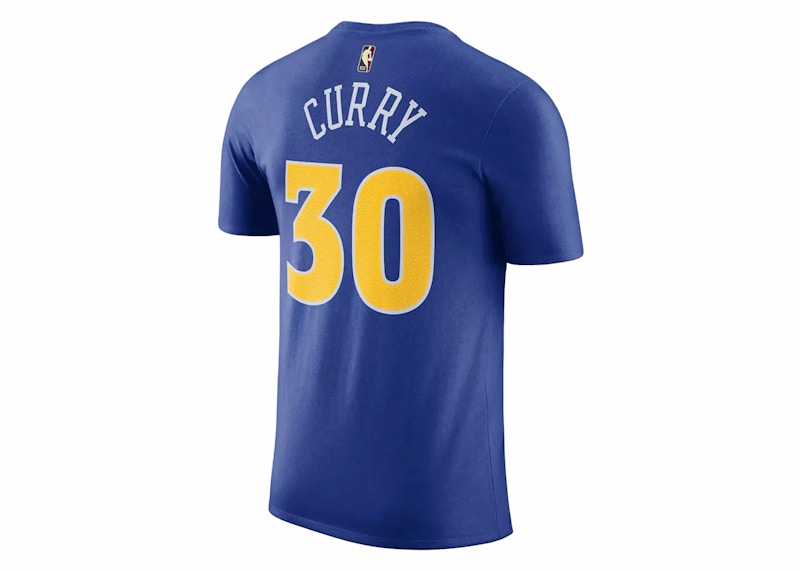 Nike NBA Golden State Warriors Stephen Curry T-shirt Blue