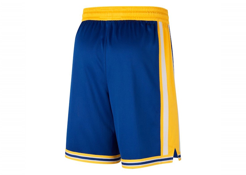 Nike NBA Golden State Warriors Swingman Dri-FIT Shorts Rush Blue/Cyber Yellow/White