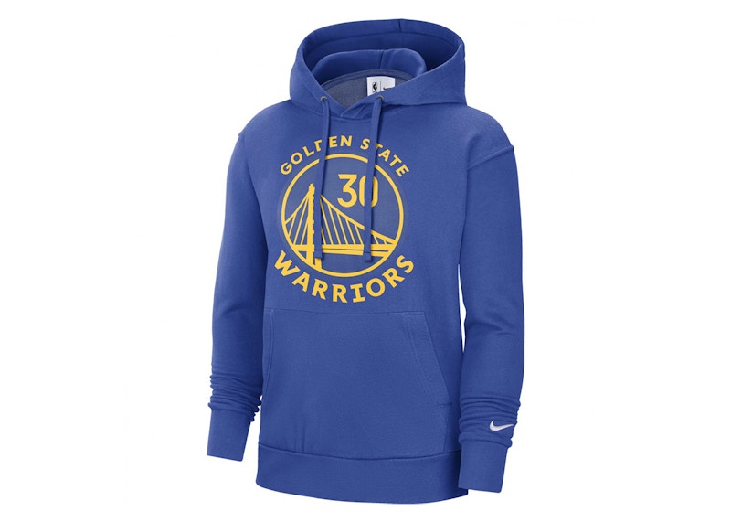Nike NBA Golden States Warriors Curry Essential Loose Fit Hoodie Blue