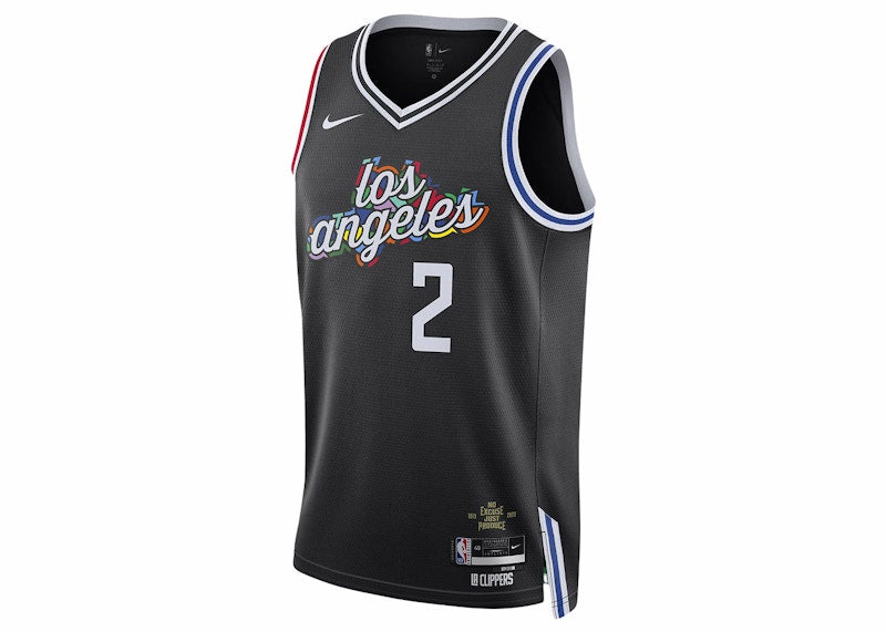 Nike NBA LA Clippers Kawhi Leonard Dri-FIT Jersey Black